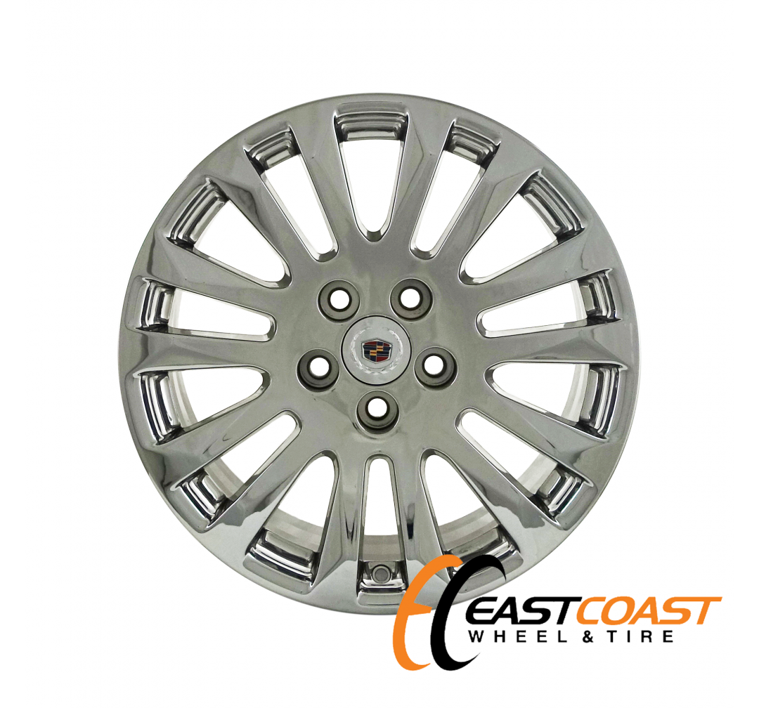 CADILLAC CTS 18x8.5 2010 2011 2012 2013 FACTORY CHROME OEM RIM WHEEL 4669 (FRONT)